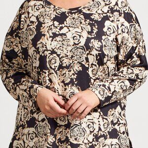 Long Sleeve Plus Size Tunic